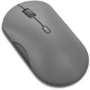 Lenovo Silent Mouse 350 GY51S61904, 2400 DPI, 6 nuppu, Bluetooth 5.3, AA aku, Luna hall, ambidekstriline disain
