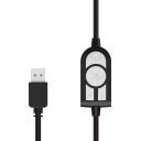 Media-Tech NEMESIS USB наушники MT3574, 1xUSB 2.0, 20Гц-20кГц, 180г, мягкий оголовье, регулируемый микрофон