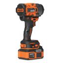 Аккумуляторный ударный шуруповерт DAEWOO DAX 6021Li SET, DAEWOO, DAX 6021Li SET, 21 W, 4.0 Ah, 850 Nm, 0-2400 об/мин, 1/2" квадратный патрон