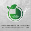 Greitas momentinis kar&scaron;to vandens dozatorius 2600W 2.5 L nerūdijantis plienas juodas sidabrinis HW616 01896 Caso