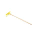 Besk Rake for Kids 9090077, kerge, metall 7 okstega, puit, laste reha kergete t&ouml;&ouml;de jaoks