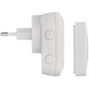 Emos Juhtmevaba uksekell P5733W, P5733W, 150m, 36 meloodiat, IP44, 110dB, 1x3V CR2032 kaasas, self-learning