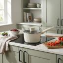 Russell Hobbs Кастрюля RH03868C, 20см, алюминий, мягкая ручка, стеклянная крышка, для индукции