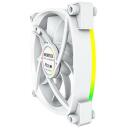 Montech Arvutikorpuse ventilaator AX120PWMWHITE, 120mm, 720-1760RPM, 1.8mmH2O, 27dB, 9 labad, RGB valgustus