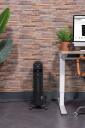 &Otilde;livaba radiaator suuremate ruumide lisak&uuml;tmiseks 2000W 75m&sup3; 2 režiimi termostaat rattad antratsiit RAD 2000 Oil Free Dark 363937 Eurom