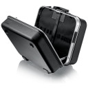 Rīku kaste "BIG Twin", KNIPEX, 00 21 42 LE, 95 ievieto&scaron;anas iespējas, 25 kg slodze, 38 litri, melna, izturīgs ABS materiāls