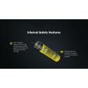 Nitecore Перезаряжаемые батареи NC-NL1840HP, 4000 мАч, 3.6 В, Li-Ion (18650), 10 А, IPX6, 24 месяца гарантии