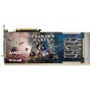 Sapphire Videokaart 11348-10-20G 16GB GDDR6, PCIe x16 5.0, 7680x4320, 3 ventilaatorit, Multi valgustus