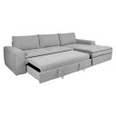 Stūra dīvāngulta KAJA LS, gaiši pelēka 21717