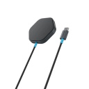 Беспроводное зарядное устройство с максимальной мощностью 30 Вт и дизайном HEXAGON Wireless Charger HEXAGON 110 Тёмно Серый Синий CNS-WCS110 CANYON