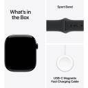 Apple Nutikell Series 11 MFC44ET/A, 46mm, 64GB, LTPO OLED, veekindel, must spordirihm, M/L