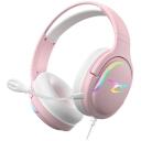 Subsonic Austiņas SA5684-1, 1.5m, 50mm, RGB LED apgaismojums, saderīgas ar PS5/Xbox/Switch/PC