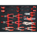 Roller Cabinet With Tool Inserts 162Pcs YT-55280 YATO