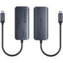 HyperDrive Next 4-port USB-C keskjaam HD4001GL, 1 HDMI, 10 Gbps USB-A, 10 Gbps USB-C, 100 W PD 3.0, sinine