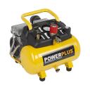 Õlivaba kompressor vaikne 550W, POWERPLUS, POWX1724S, 6L, 8 baari, 105 l/min, 79 dB(A)