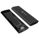 Natec SDD cietā diska korpuss NKZ-2286, 105mm, 38mm, 12mm, 40g, USB 3.2 Gen 2, 10 Gbit/s, 10 TB, M.2
