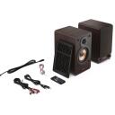 Sharp Raamatute riiuli k&otilde;larid CP-SS30(BR), 60 W, Bluetooth, Traadita &uuml;hendus, Pruun