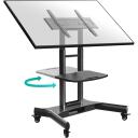Onkron TV alus TS1350-B, 32-70 tolli, maksimaalne kandev&otilde;ime 40.5 kg, VESA 100x100-600x400 mm, k&otilde;rguse reguleerimine 870-1175 mm