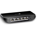 TP-Link TL-SG1005D tīkla komutators nepārvaldāms 5&times; Gigabit 10/100/1000 Mbps bez ventilatora melns