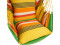 Šūpuļkrēsls JOY 130x127cm, 100% kokvilna, zaļi svītrains, 20667, HOME4YOU