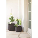Keter lillepott Cube Planter M pruun 29201220590 39x39x39cm 2.3kg