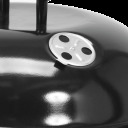 ROUND CHARCOAL GRILL WITH LID 41CM 99918 LUND