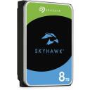 Seagate HDD ST8000VX010 8TB 5400RPM 256MB, SATA III, поддержка 64 HD камер, 24/7 работа, SkyHawk
