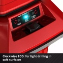 Bezvadu augs, EINHELL, 3437000, 18V, 80cm gar&scaron;, 15cm diametrs, bezsuku motors, 3 režīmi.