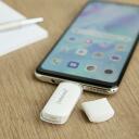 Intenso USB atmintinė 3538491 128 GB, USB-C, 3.2 Gen 1, Skaitymo greitis 70 MB/s, Balta, Plastikas