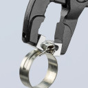 Hose Clamp Pliers, KNIPEX, 85 51 180 C, 12 regulē&scaron;anas pozīcijas, ērta lieto&scaron;ana degvielas &scaron;ļūtenēm un vakuuma caurulēm