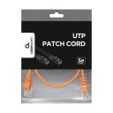 Gembird Patch kaabel CAT 5e PP12-0.25M/O, 0.25m, oranž, RJ45 Male, RJ45 Male, U/UTP