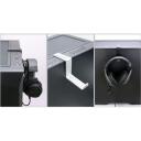 Zalman K&otilde;rvaklappide hoidja ZM-FH10 BK, 15.9cm, 2.5cm, 7.5cm, Alumiinium, Kumm, Teras, Kraapimisvastane