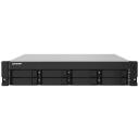 Qnap NAS STORAGE RACKST 8BAY 2U TS-832PXU-RP-4G 10GbE 2, 2.5GbE 2, 4GB, 8 дисков, 69.191W, 250W (x2) БП