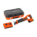 Akumulatora zobenzāģis 20V, 20V, 2Ah, POWDP25110 POWERPLUS