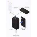 Ubiquiti POE-24-12W-G PoE adapter, 24 V, 12 W, Gigabit Ethernet, 2 RJ-45 porti, 100-240 V, 0-40 &deg;C, CE, FCC, IC, UL