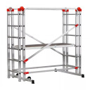 Scaffolding G60 HAILO 039459507 aluminium 2x12 steps