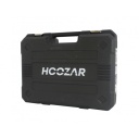 Bezvadu leņķa slīpmašīna 125mm, HOOZAR, AW06160, 18V, 2x2.0Ah, bezsuku motors, mīkstā palaišana