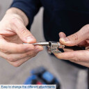 Aku kompressor C-ACT160/6-X, karkass, GEN2, Scheppach, 5906175900, 410 x 333 x 325 mm, 8 bar, 6 l, 130 l/min, 2,5 m, 96 dB (A), 2x 20 V (40 V), 10 kg