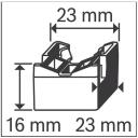 Bosch Kaabliside 1600A032GF, 100 tk