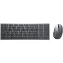 Dell | Keyboard and Mouse | KM7120W | Keyboard and Mouse Set | Wireless | Batteries included | Bluetooth | Wireless connection | Russian | Titan Gray