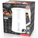 Adler Veekeetja AD 1345w, 2200 W, 1.7 L, roostevaba teras, 360&deg; p&ouml;&ouml;ratav alus, valge