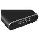 Raidsonic SDD cietā diska korpuss IB-183M2, USB 3.0, M.2 SATA, 1x M.2 22x30/42/60/80mm, alumīnijs, datu indikators
