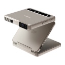 Aurzen AU-PJ-ZP001M-EUGD0 Zip Set Портативный мини-проектор 720p 100 ANSI люмен DLP Z-fold складной Встроенный аккумулятор 5000 mAh PD зарядка Titanium Gold