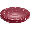 Twist-off kaas Ø53 täppmustriga - 10 tk BROWIN 136213, 5.3 cm sisemine Ø, 5.6 cm välimine Ø, 1 cm kõrgus