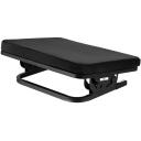 Maclean MC-460, ergonomisks kāju balsts, -20 - 20&deg;, 20kg, neslīdo&scaron;a pamatne, melns
