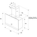 Whirlpool Gartraukis WHVA 62F LM K, 59.8 cm, 485 m&sup3;/h, 3 greičiai, mechaninis valdymas, LED, juodas