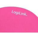 Logilink gēla peles paliktnis ID0027P, 220 x 220 x 30 mm, rozā, pretslīdes apak&scaron;a, ergonomisks plaukstas balsts