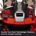 Bezvadu zāles pļāvējs GE-CM 36/48 Li M-Solo, EINHELL 3413054, 48 cm, 6 augstuma regulē&scaron;anas pakāpes, jaudīgs bezsuku motors