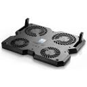 Deepcool Multicore x6, s&uuml;learvuti jahuti, DP-N422-MCX6, 900g, 4 ventilaatorit, 121.4 cfm, USB 2.0, must