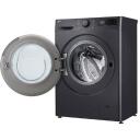 LG Pesumasin F2WR508S2M, 8 kg, 1200 RPM, Energiaklass A, Eeslaetav, LED ekraan, Keskmine must